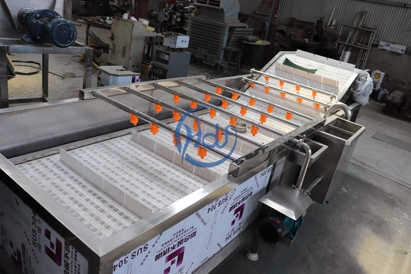 Vegetable Cleaning Machine Bubble Washing Mushroom Jujube Washing Machine