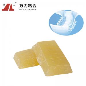 China Yellow Medical Grade Adhesive Bonding Diaper Flexible Hot Glue TPR-6258AS on sale