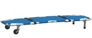 China Aluminum Alloy Aesthetic Folding Stretcher For Ambulance , Portable Foldaway Stretcher on sale