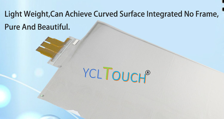 32 Inch Projected Capacitive Touch Foil Film 0.155mm Cover Thickness