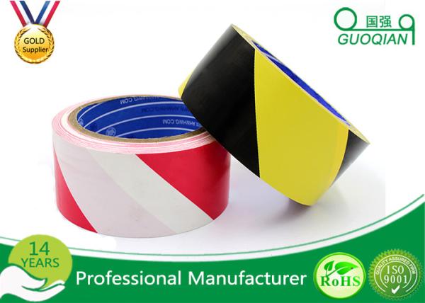 Underground Cable Electrical Warning Tape Red And White Striped , Safety