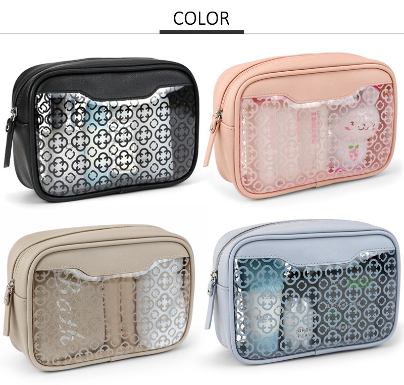 Waterproof Travel Toiletry Transparent Makeup PVC Clear Pouch