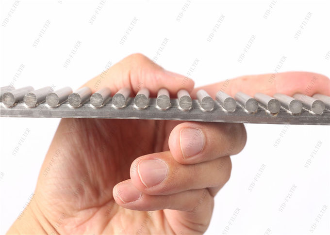 High Precision SUS 316 0.25mm Slot Wedge Wire Filter Element Flat