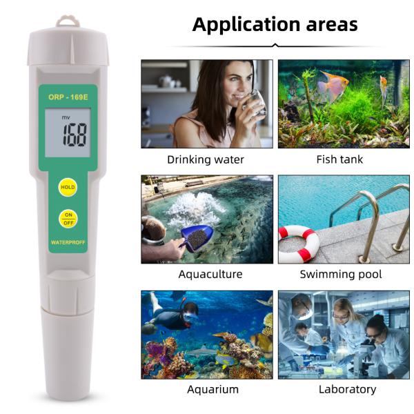 Pool 4 Digital LCD 265mV Redox Waterproof ORP Meter