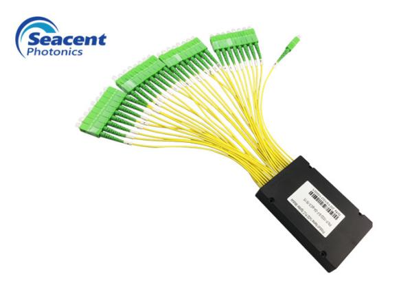 Cheap High Stability 2.00mm Plc Fiber Splitter 1X32 For Wired TV Internet for sale