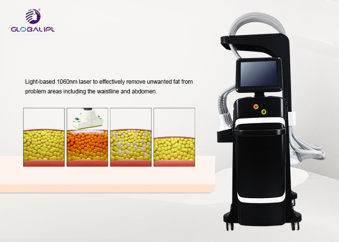 New 1060nm ND YAG Laser Machine QCW / CW Pulse Mode Body Slimming Machine