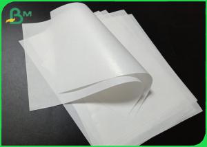 Quality 30g- 50g Food Grade White Kraft Paper Roll For Food Paper Bags Making wholesale