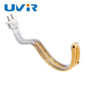 3D Contoured Quartz Tube Infrared Heating Element 240V 600W