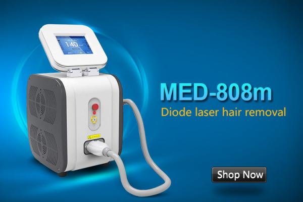 Cheap Professional Painless 808 Nm Diode Laser Hair Removal Machine CE / ISO13485 for sale