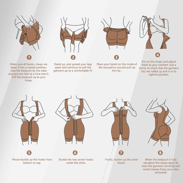 Breathable Waist Trainer Full Body Shapewear for Women Customized Logo HEXIN Bodysuit