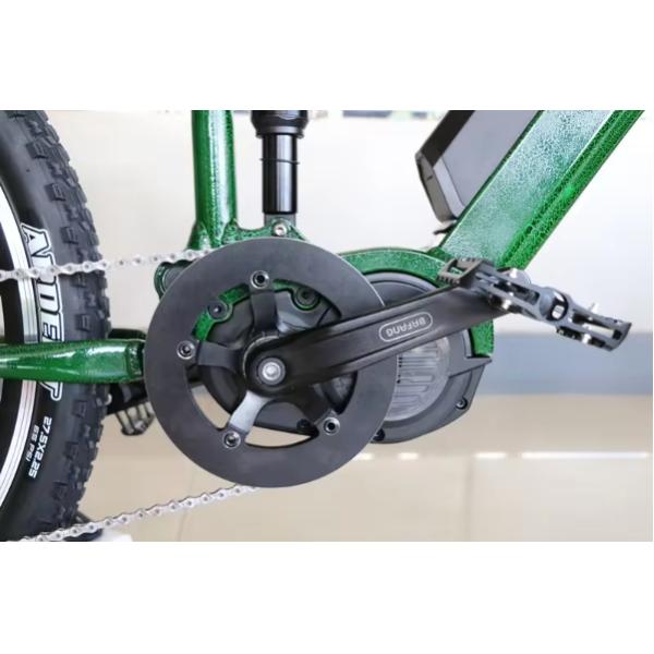 27.5 Inch Fat Tire Mid Drive Electric Bike 9 Speed 48V 1000W Mid Drive Ebike