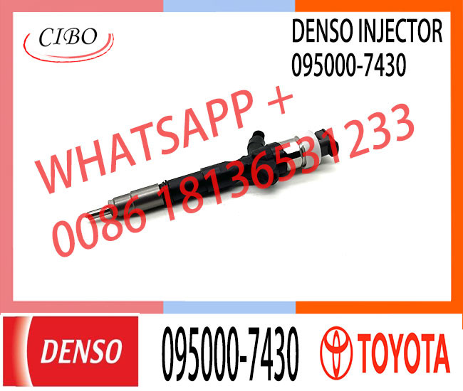 23670-39245 095000-7430 With injector nozzles diesel injectors And Diesel common rail fuel injector