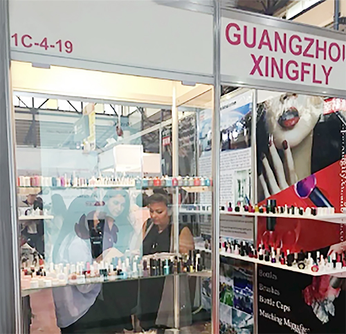 Xingfly Nail Polish Cap hot stamping Logo Plastic Material