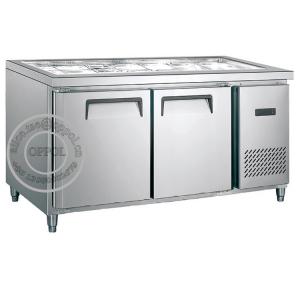 Quality OP-A604 CE Approved Double Doors Stainless Steel Workbench Refrigerator wholesale