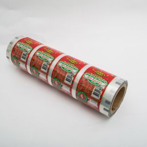 1000m Peelable Printed Lidding Film VMPET Plastic Cup Sealing Film
