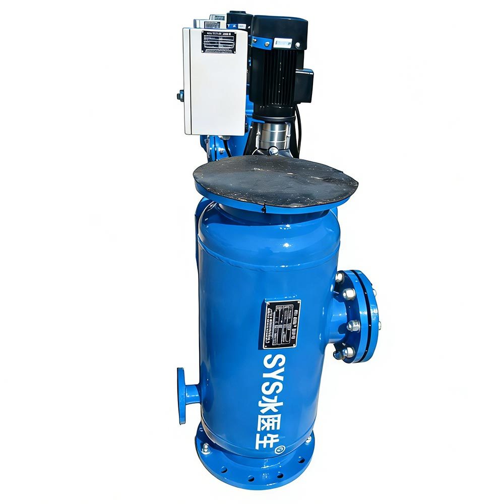 Quiet and High Efficiency Ball Cleaning Condenser Stable Production 24/7 Operation