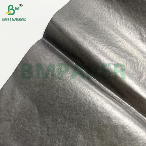 30g Double-Sided Gloss Black Paper Roll 370mm 420mm For Fruit Bags Protection