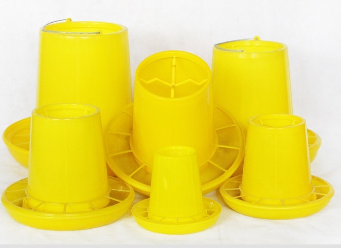 Poultry 1.5kg Hold Polypropylene Chicken Feeder Bucket