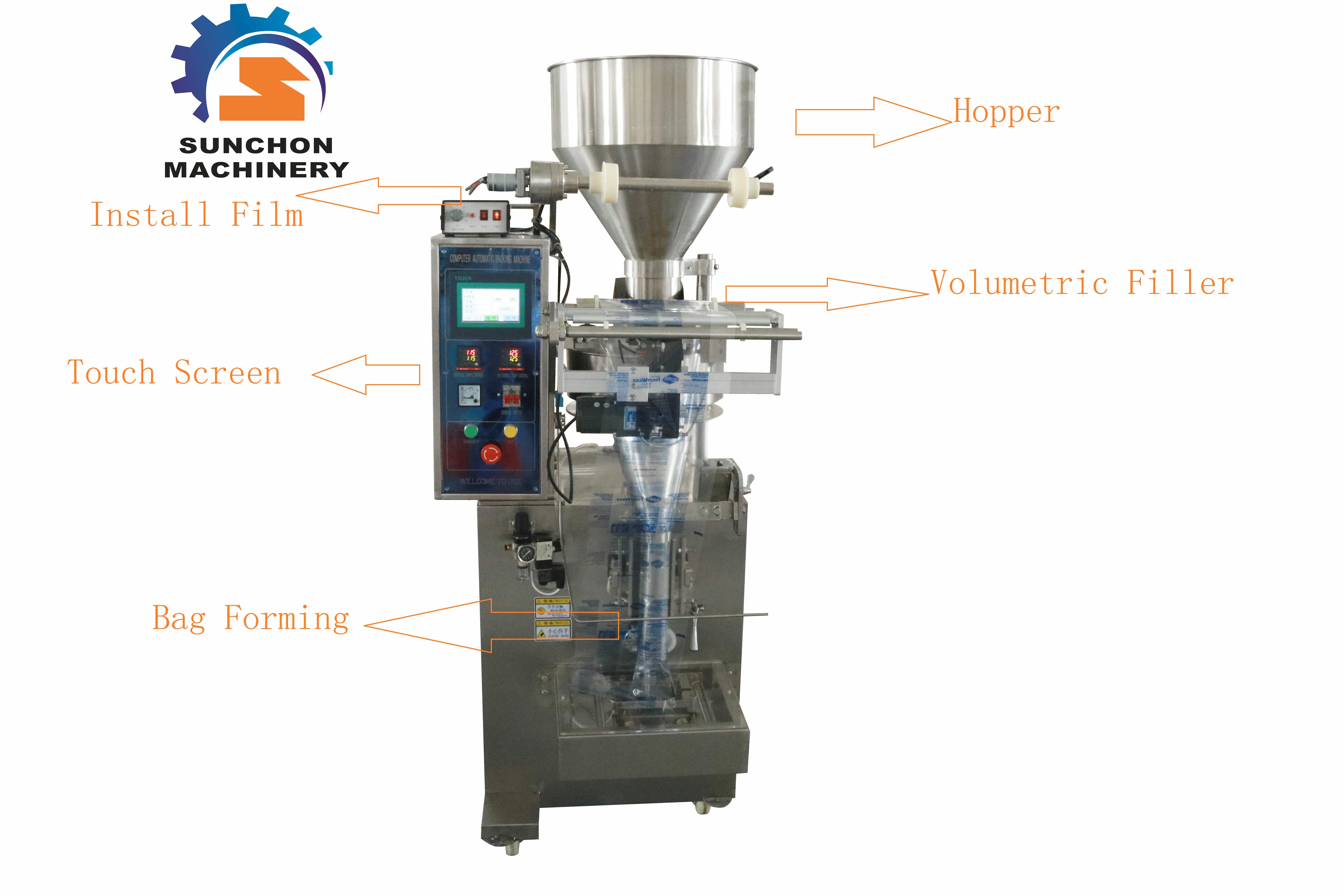 220V 50HZ Vegetable Seeds Sachet Packing Machine