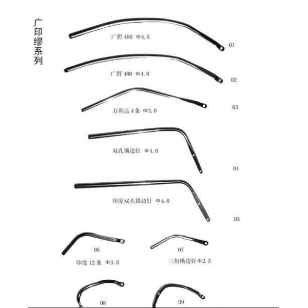 MULLER Textile Spares Parts Knitting Machine Needle Steel Material