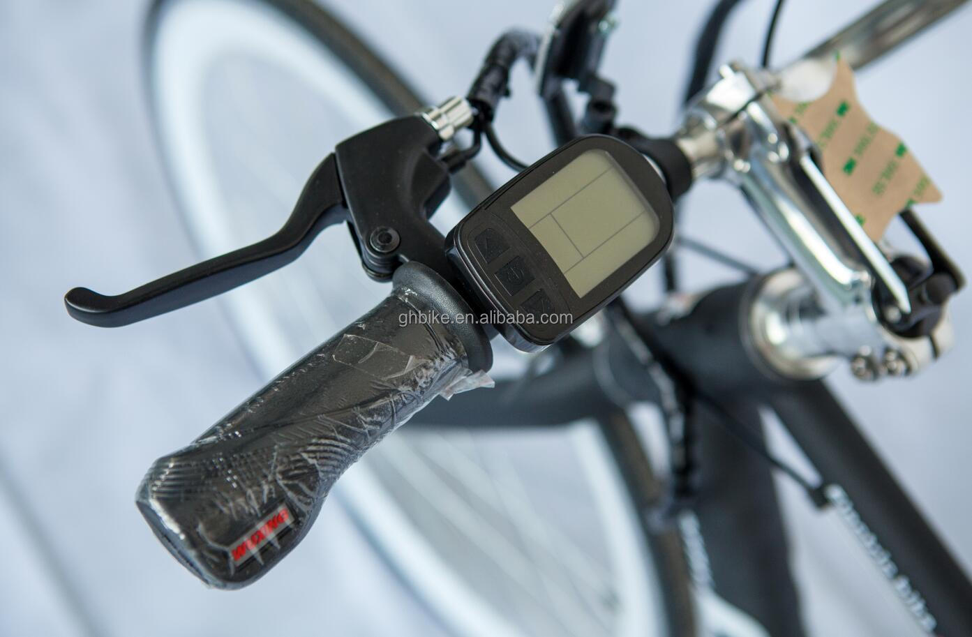 700C Aluminum Electric Bike CE EN15194 Certified 36V 350W Motor 10.8AH Hidden Lithium Battery