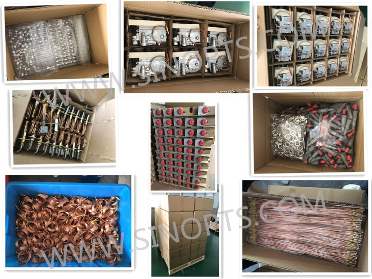 Gas Burners 15 Rows T-Type 90mm for Domestic Water Heater