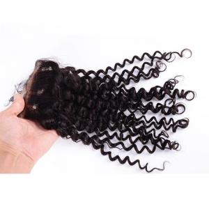 Peruvian Kinky Curly Human Hair Lace Front Wigs Non Processed Full Length