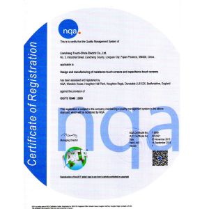 Shenzhen Touch-China Electronics Co.,Ltd. Certifications