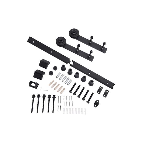 Sliding Barn door track and barn door hardware