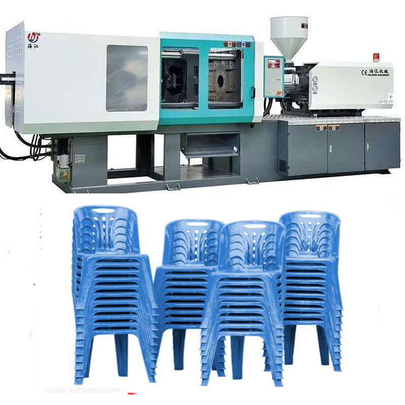 Customizable 3-4 Heating Zones Chair Molding Machine 50-100 G Injection Weight