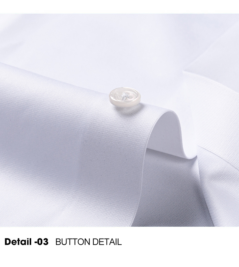 Customized Logo Printing Men's Business Cotton Shirts Formal Office Dress Plaid Shirt