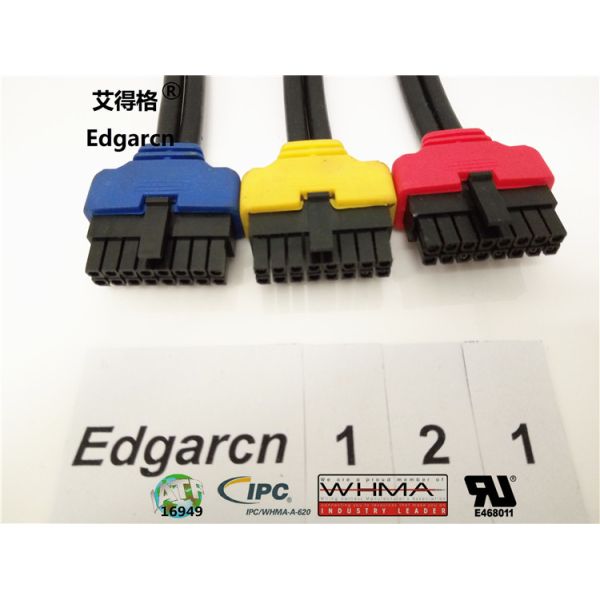 Durable Custom Wire Assemblies Ul2464 Molex Micro-fit Overmolded Type