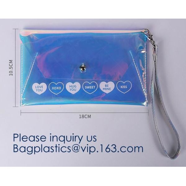 Promotional EVA cosmetic pouch bag with a rubber handle,eco friendly transparent BSCI women EVA cosmetic bag, bagease