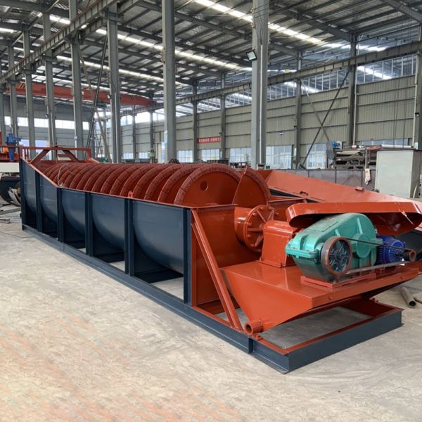 Sand screw Washer Spiral Sand Washing Machine high cleaning efficiency Energy Saving Mining Equipment wear-resistant steel Screw Sand Washer Machine