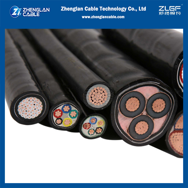 NA2XBY NA2XCY NAYBY Power Cable 4 Cores AI/CU Conductor XLPE Insulation PVC outer sheath DIN VDE 0276-603 IEC60502-1