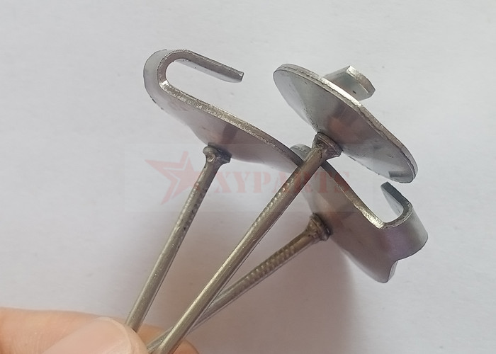76.2mm 12ga Stainless Steel Quilting Pins With Self Locking Speed Washers