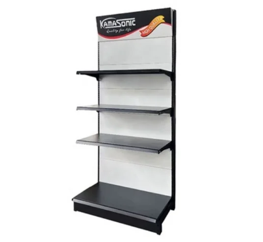 Gondola metallic fashion supermarket shelves gondola rack