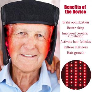 Quality Clinic Infrared Red Light Therapy Helmet Double Use For Hair Loss wholesale