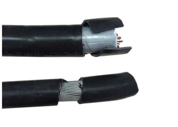 Aluminum Armoured Electrical Cable Copper Screen XLPE Insulated High Tension