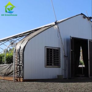Auto Blackout Greenhouse Exterior Light Deprivation Greenhouse Film Rolling