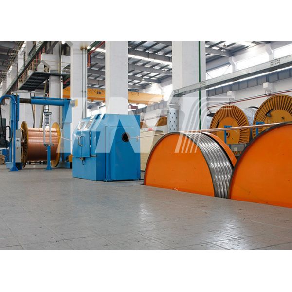 54B Conductor Rigid Strander Machine With Side Bottom Auto Loading System