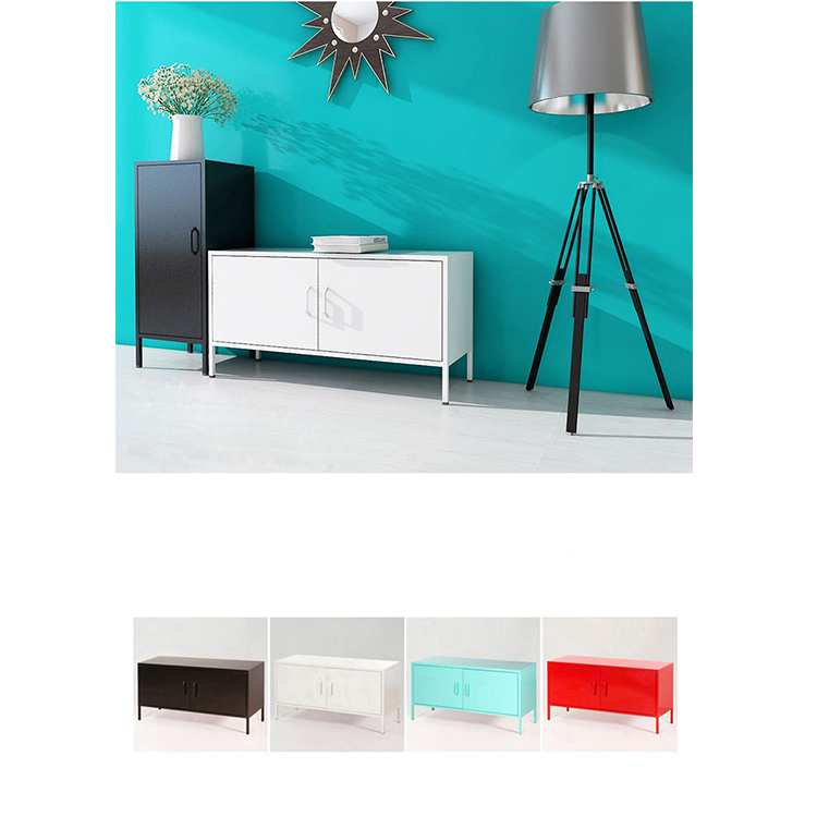 Height 620mm Q235 Steel BSCI TV Stand Cabinet
