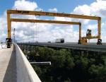 5m 60m Span Mobile Gantry Crane With Single Hook