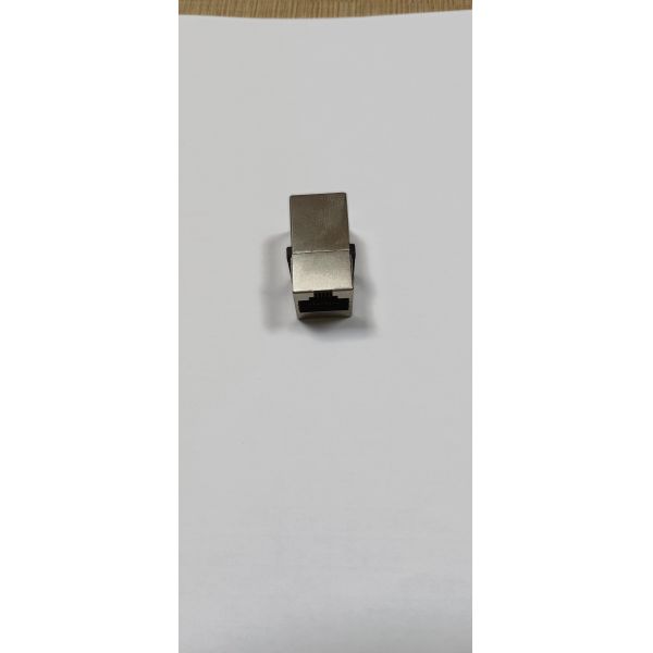 8P8C Through Hole Customized Low Profile RJ45 , Tab Up Female Lan Connector