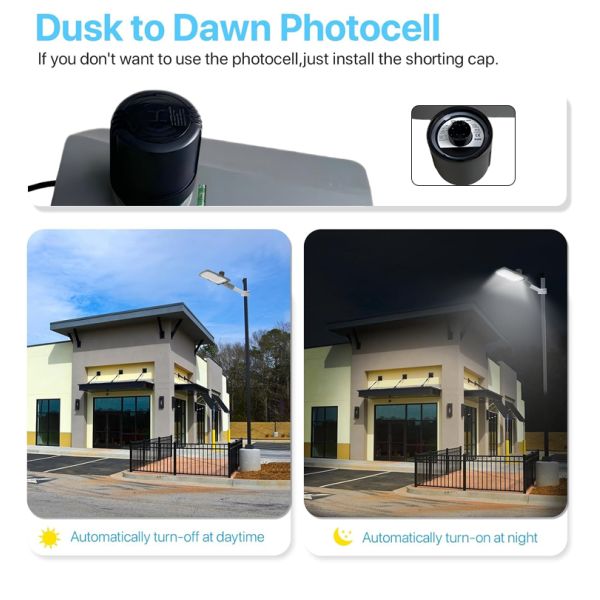 Ip67 Die-Cast Aluminum 50w 100w 150w 200w Light Control Integrated Led Street Light