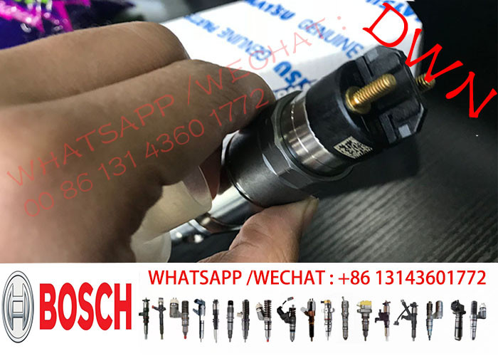 BOSCH GENUINE BRAND NEW injector 0445120059 6156-11-31PC200-8 Diesel 6D107 6D107E Engine 0445120231 for Cummins Komatsu