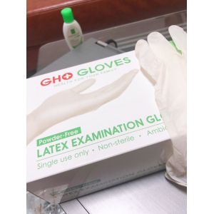 China Examination Latex gloves Medical Latex Gloves Wholesale disposable rubber gloves on sale