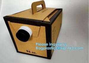 Quality 96OZ/128Oz/160OZ/260OZ disposable Coffee bag in box with valve coffee box dispenser 2L/3L/5L hot coffee dispenser wholesale