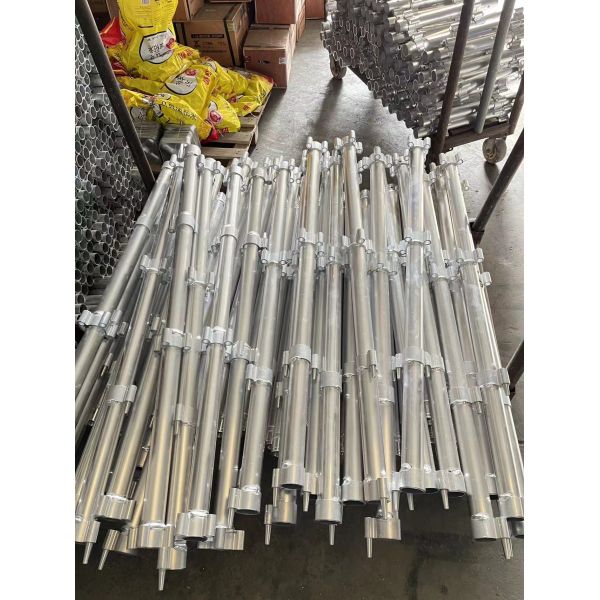 Portable Foldable Aluminum Alloy Stage Truss Adjustable Height 750kg/Sqm Load Capacity