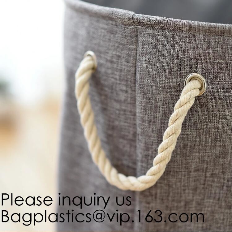 Portable/Reusable/Washable Cotton Mesh String Organic Organizer Shopping Handbag Long Handle Net Tote (Grey Blue/Black/B